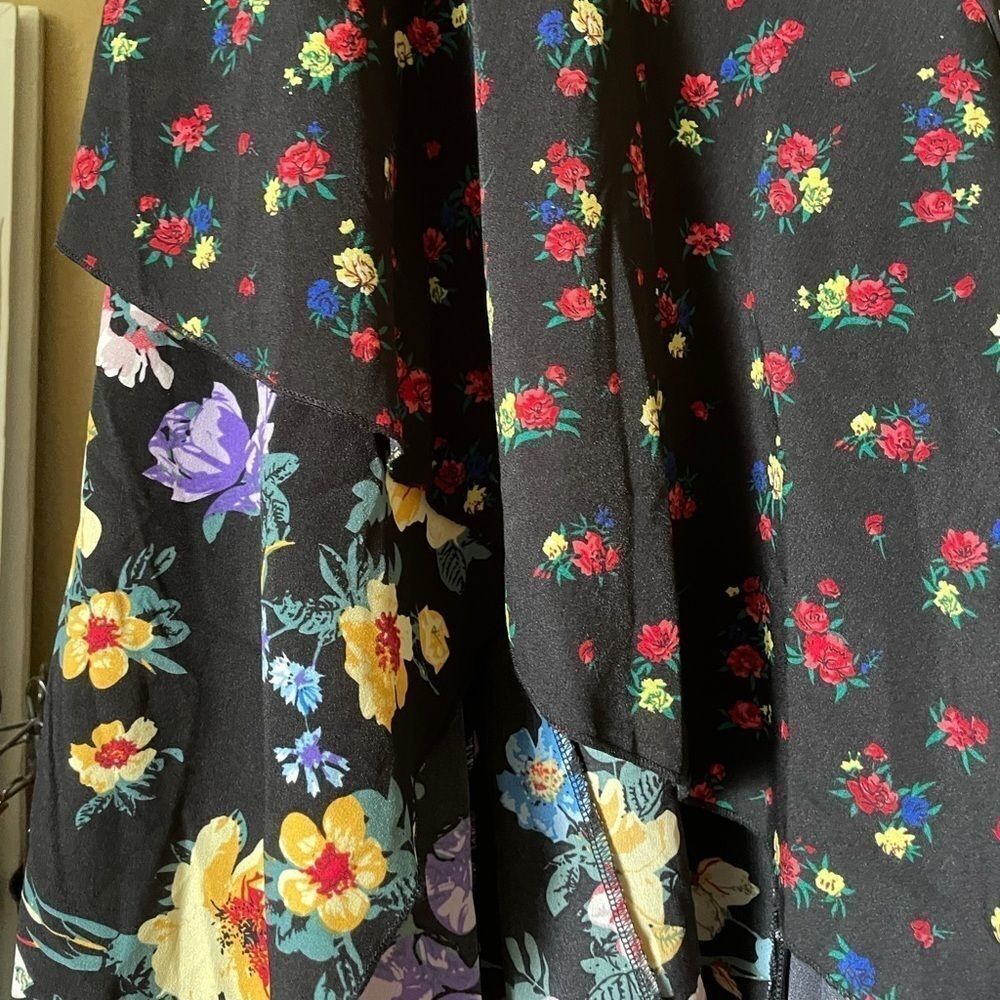 Few Moda Color-blocked Patterned Maxi Dress - Picture 15 of 16